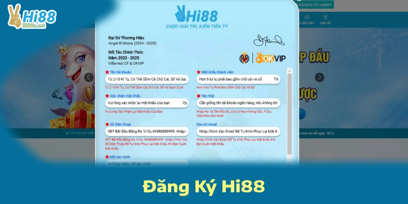 Đăng Ký Tài Khoản Hi88: Đơn Giản, Nhanh Gọn Và An Toàn