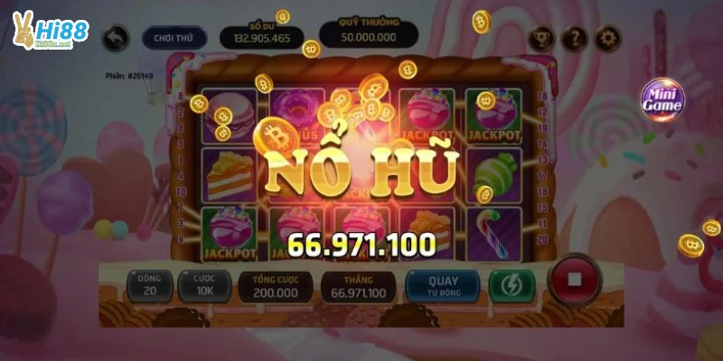 Tính năng nổi bật của game Nổ Hũ 3D tại Hi88